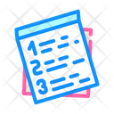 Daily Plan  Icon