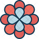 Daisy Floral Flower Petals Icon
