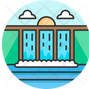 Dam Water Energy Icon