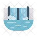 Dam Water Ecology Icon