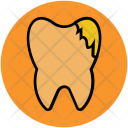 Damaged Tooth Human Icon