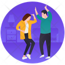 Dancing Couple Icon
