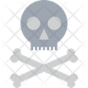 Danger Bones Skull Icon