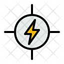 Danger Electricity Risk Icon