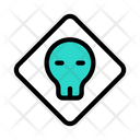 Danger Skull Board Icon