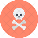 Danger Bones Skull Icon