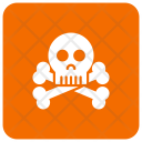 Danger Skull Scary Icon