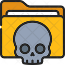 Danger Folder Skull Folder Folder Icon