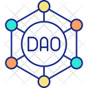DAO crypto network  Icon