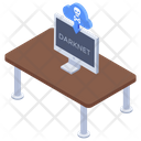 Hacking Darknet Ransomware Icon