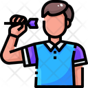 Darts Player  Icon
