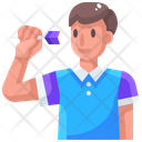 Darts Player  Icon
