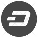 Dash Coin Crypto Icon