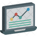 Data Analysis Seo Performance Web Analytics Icon