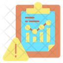 Data Analysis Warning Icon