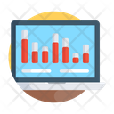 Data Analytics Online Data Business Report Icon