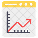 Data Analytics Seo Performance Web Analytics アイコン