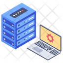 Data Center Data Hosting Data Storage Icon