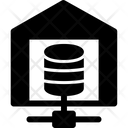 Data center Icon - Download in Glyph Style