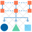 Data Classification Data Distributed Data Icon