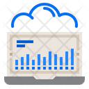 Data Cloud Processing Cloud Processing Network Icon