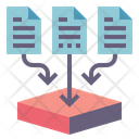 Data Collection Stack Icon