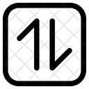 Data Connection Arrows Circle Icon