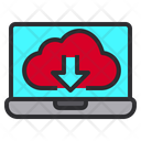 Cloud Web Browser Download Icon