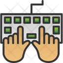 Data Entry Icon - Download in Gradient Style