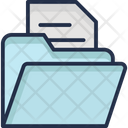 Data Folder Data Storage Document Folder Icon