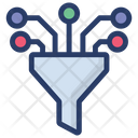 Data Funnel  Icon