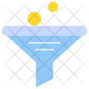 Data Funnel Data Sorting Filtering Icon