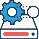 Data Management Processing Icon