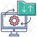 Data Management  Icon