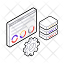 Data Management  Icon