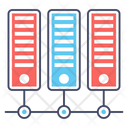 Data Network Database Mainframe Icon
