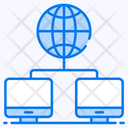 Data Network Online Network Network Topology Icon