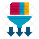 Data preprocessing Icon - Download in Flat Style