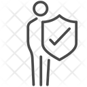 Data Privacy User Protection User Security Icon