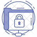 Data Protection Network Security Secure Database Icon