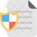 Document Shield Protection Icon
