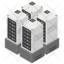Data Server Data Rack Datacenter Icon