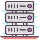 Data Server Data Racks Data Center Icon