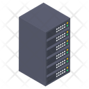 Data Server Rack Datacenter Dataserver Icon