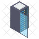 Data Server Rack Data Center Data Server Icon