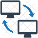 Cloud Computing Data Exchange Data Share Icon