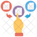 Data Sharing Data Exchanging Data Transfer Icon