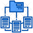 Data Sorting Icon - Download in Colored Outline Style