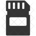 Data Storage Flash Card Memory Icon