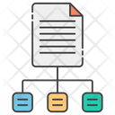 Data Structure Document Network Shared Documents Icon